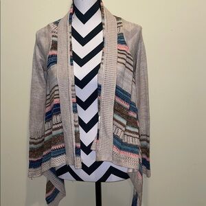 Women’s EyeShadow Long Sleeve Cardigan